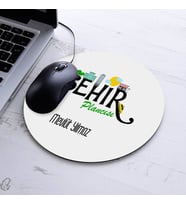 Kişiye Özel Şehir Plancısı Temalı Yuvarlak Mousepad
