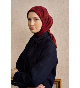 Kiremit Ed Scarf Art Collection Vibrania Eşarp