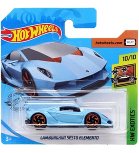 Hot Wheels - Lamborghini Sesto Elemento - Mavi - GHC35 (1/64)