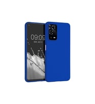 Oppo A55 4G Uyumlu Kılıf Zore Premier Silikon Kapak (SAKS MAVI)