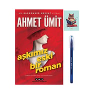 Aşkımız Eski Bir Roman - Ahmet Ümit Romanları 9789750845550 Pensan Büro Mavi Tükenmez Kalem (Renksiz)