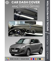 SUZUKI SWİFT (2017-2020) Torpido Örtüsü Ön Göğüs Halı Torpido Koruma Tam Uyum Kaymaz UV Koruma