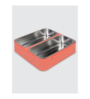 Paslanmaz Çelik Beslenme ve Yemek Kabı 1100 ml Pembe
