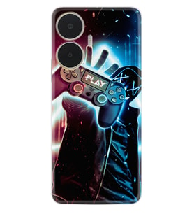 Realme C55 Kılıf Silikon Desen Özel Seri Play Me 1757