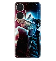 Realme C55 Kılıf Silikon Desen Özel Seri Play Me 1757