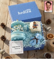 Kişiye Özel Karikatürlü Veteriner Hekim Hediye Kutusu - Kişiye Özel T Kupa, Atlı Karınca Müzik Kutusu, Peluş Anahtarlık Tıp Bayramı Hediyesi
