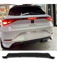 Seat Leon Mk4 Arka Ek Difüzör Siyah Plastik 2020 ve üzeri Arka-difizör-bodykit-ek-karlık