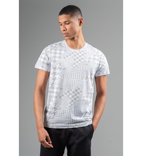 Maraton Regular Erkek Bisiklet Yaka Beyaz T-shirt