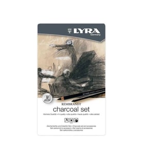 LYRA REMBRANDT CHARCOAL ESKİZ ÇİZİM SETİ METAL KUTU 11 PARÇA - L2051112