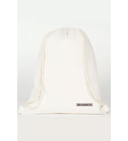 Hapshoe Look Krem 35x40 cm Unisex Ham Bez Büzgülü Ayakkabı Terlik Çantası