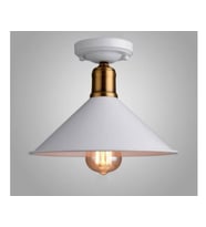 mylights retro rustik plofonyer  tavan avize retro avize rustik avize  30 cm (Siyah)