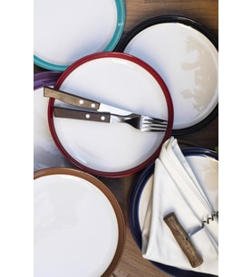 Parthenia Renkli 6lı Pasta Seti- 21 cm (Çok Renkli)