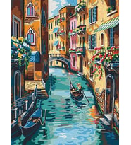 Pastel Kanal 2 Sayılarla Boyama Seti 40x 50 cm (Tuvale Gerili)