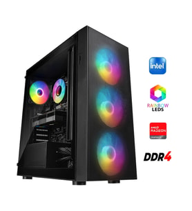 Gaming Pc intel i5 7500 (7.Nesil) 16Gb Ddr4 512Gb M2 Nvme 8Gb Rx580 Oyun Bilgisayarı