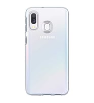 Samsung Galaxy A40 Uyumlu Kılıf Zore Süper Silikon Kapak (Renksiz)