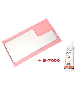 Tkgz Samsung Galaxy S21 UTRA Arka Pil Batarya Kapağı (CAM+B-7000) GRİ
