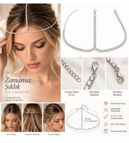 Valmont Kristal Taşlı Saç Aksesuarı