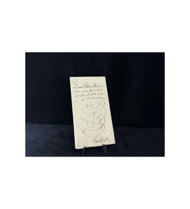 1769 senesinden 255 Yılı aşkın Prefilatelik Mektup Pul ve Zarf öncesi Almanca Soğuk Damgalı Filigra
