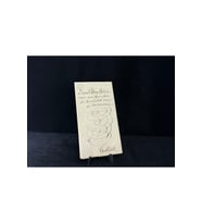 1769 senesinden 255 Yılı aşkın Prefilatelik Mektup Pul ve Zarf öncesi Almanca Soğuk Damgalı Filigra