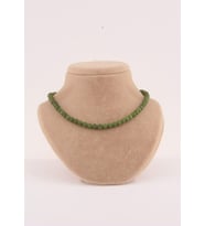 Yeşim Doğaltaş Kolye 6 mm, M324