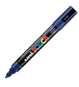 UNİ POSCA SU BAZLI POSTER MARKER 1.8-2.5 MAVİ PC-5M