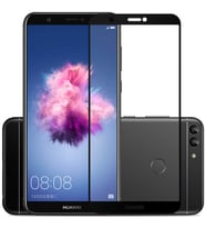 Huawei P Smart Uyumlu Zore Kenarları Kırılmaya Dayanıklı Cam Ekran Koruyucu