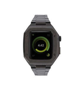 Watch 44Mm Metal Petek Kasalı Kordon - Siyah