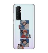 Xiaomi Mi Note 10 LITE Uyumlu Gintama Tasarımlı Şeffaf Telefon Kılıfı