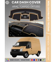 FORD TRANSİT (2013-2018) KAPAKLI Torpido Örtüsü Torpido Koruma Tam Uyum Kaymaz Kolay Montaj