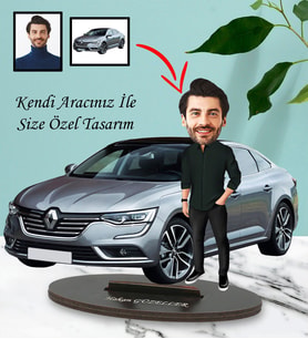 Kendi Aracınız ile Size Özel Karikatür Tasarım Biblo