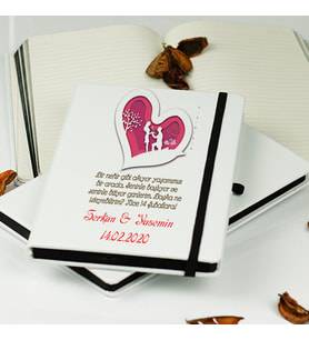 Sevgililer Günü Hediyesi Defter 005