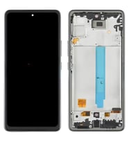 Tkgz - Samsung Galaxy A53 -5G Uyumlu Lcd Ekran Dokunmatik  - A - Kalite ÇITALI SİYAH