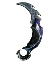 Ahşap Valorant Yağmacı 2 Karambit (Çok Renkli)