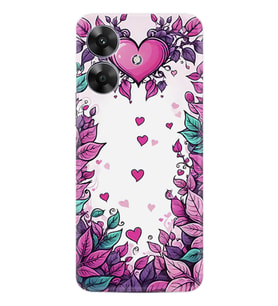 Note 60 Kılıf Boutique Baskılı Resimli Kalpler Pcode -009