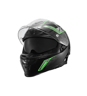 Motosiklet Kask Full Face CE Yüksek Güvenlikli Motor Kaskı Exorcısm Edition