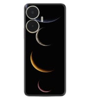 Realme C55 Kılıf Resimli Desenli Silikon Platinium Series Gezegenler 1901
