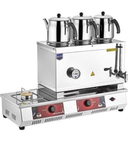 Remta N1355 Model Üç Demlikli Gazlı Ce Çay Ocağı