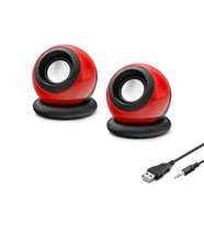 MULTIMEDIA D-08L 1+1 Usb 2.0 Mini Oval Hoparlör