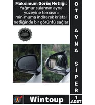 #ArabaSiper Oto Dış Aksesuar Su Kaydırıcı Güvenli Araba Yan Ayna Yağmur Koruyucu Siper Karbon Desen