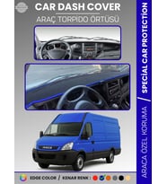 IVECO DAILY (2011-2014) Torpido Örtüsü Panel Torpido Koruma Araca Özel Tam Uyum Kaymaz Kolay Montaj