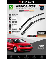 Drs Tuning Jetta Ön Cam Silecek Seti 2010-2019 Premium Araca Özel 60-48 Cm A+ Kalite
