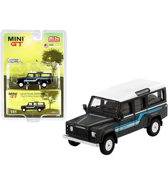 MINI GT Land Rover Defender 110 6台セット Mini GT 151 Land Rover Defender 110 - Blister Paket