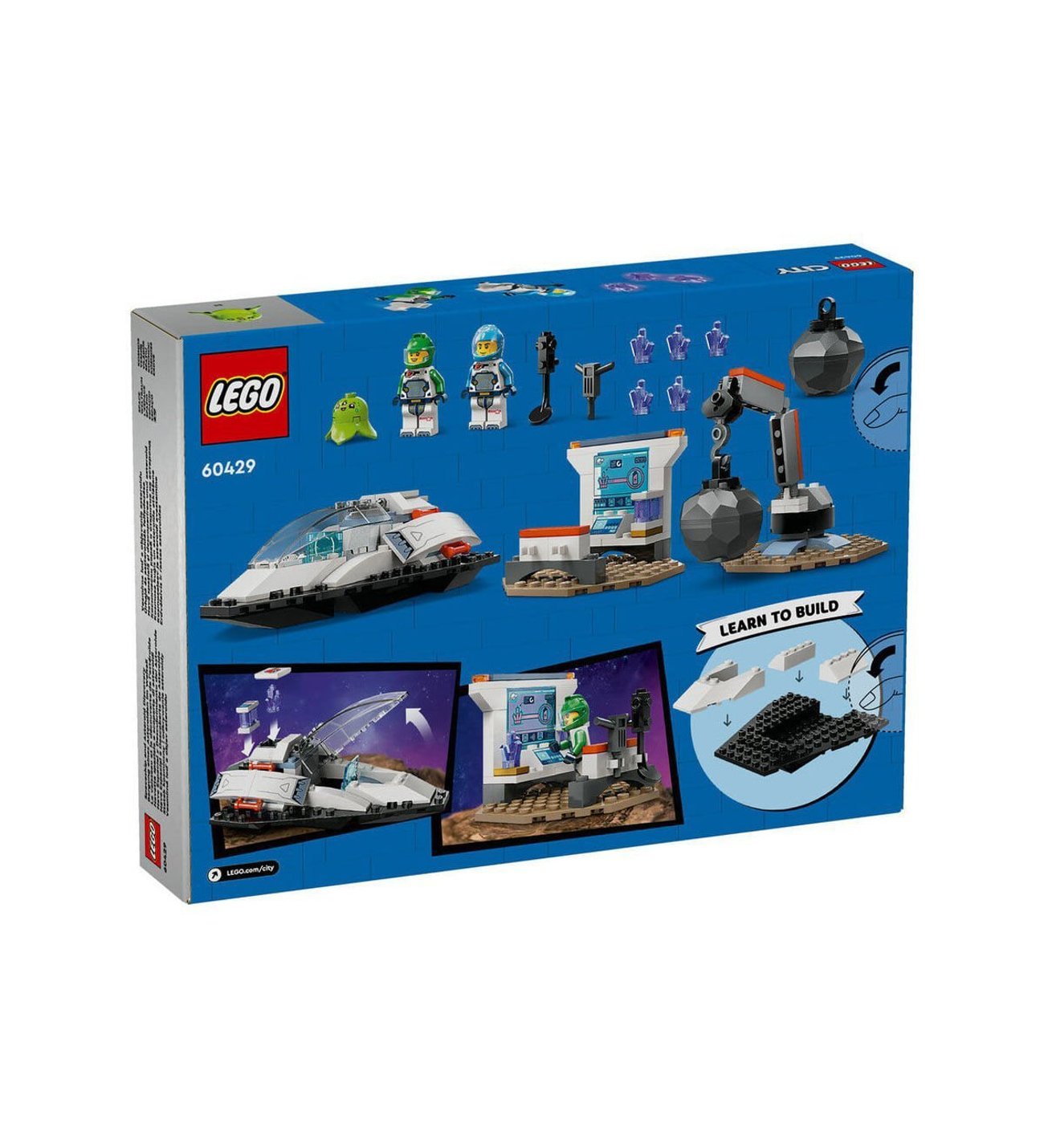 FABBATOYS LEGO® City Uzay Gemisi ve Asteroit Keşfi 126 parça +4 yaş