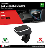 S-Dizayn VW Polo Kol Dayama Kolçak Geçmeli ABS Gri 2009-2017 (Karışık)