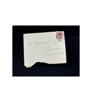 Deutsches Reich 1893 yılında Alman İmparatorluğu döneminde postadan geçmiş Fragman Reichspost Reich