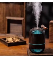 Ultrasonik LED Işıklı Aroma Difüzörü ve Hava Nemlendirici Buhar Makinesi