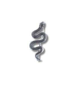 Omark Cotton Tekli Snake Küpe