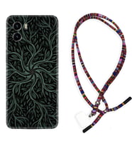 Vivo Y15S Y32 Y33S Y51 Y53S Kılıf Boyun Asklı Rasta Silikon Sarmaşıklar 1675