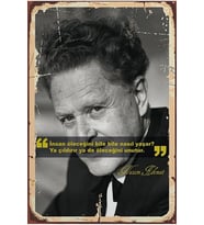 Nazım Hikmet Tasarımlı Ahşap Poster