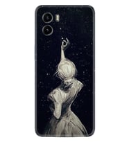 Vivo Y15S Y32 Y33S Y51 Y53S Kılıf Desemli Silikon Star Woman 1332